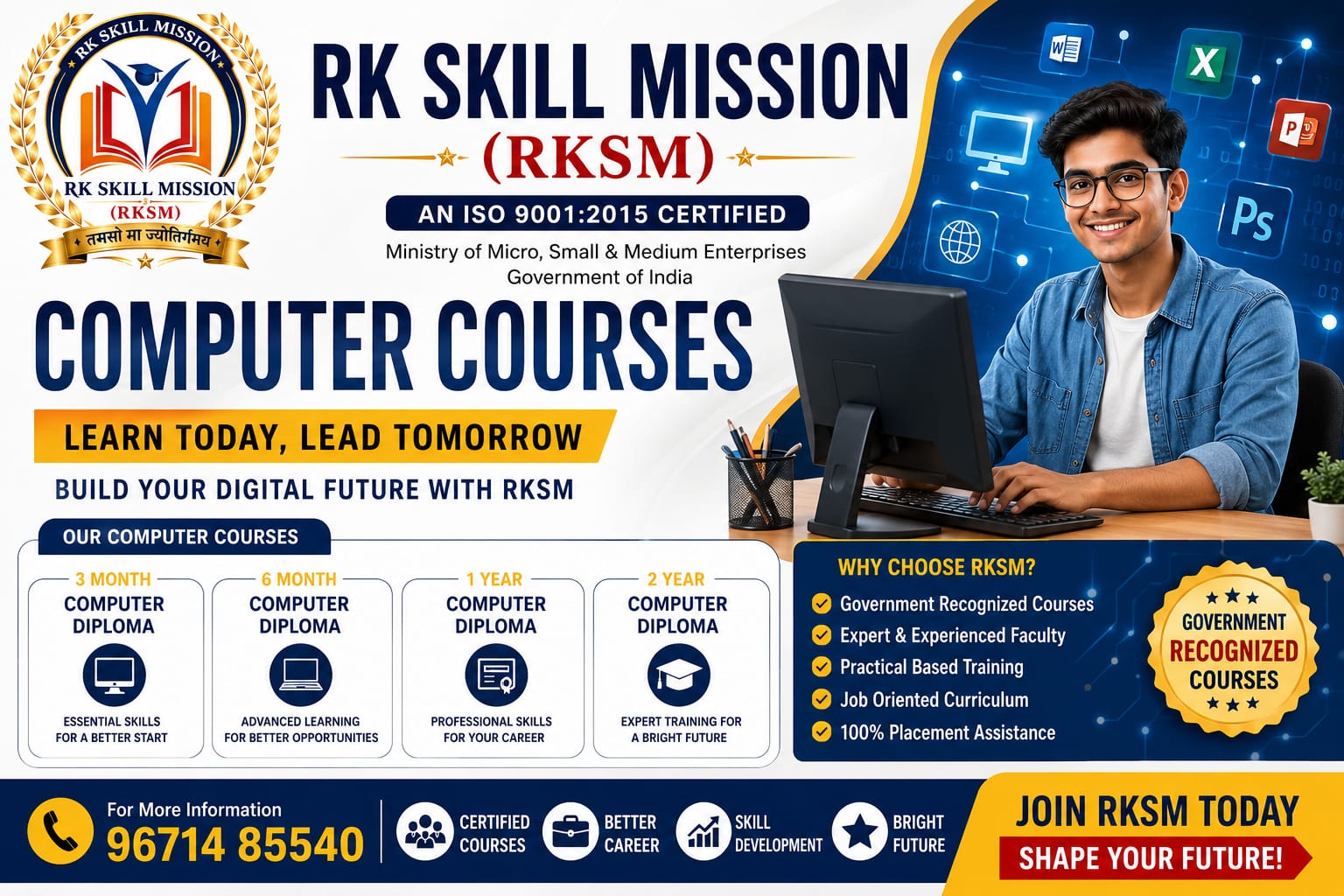 Advanced Diploma in Computer Applications (ADCA) course